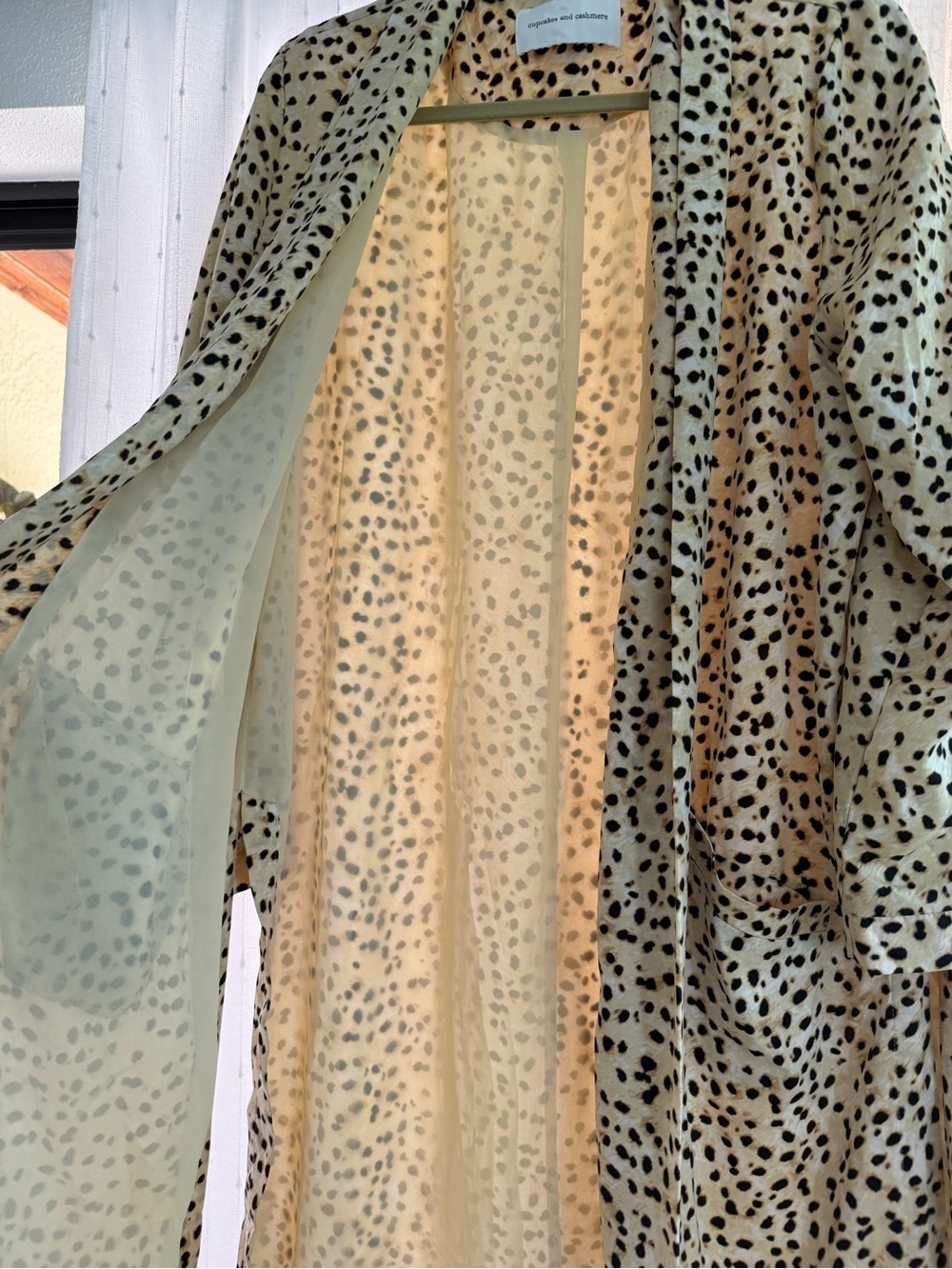 🐆 Leopard Print Robe/Jacket - Picture 6 of 7